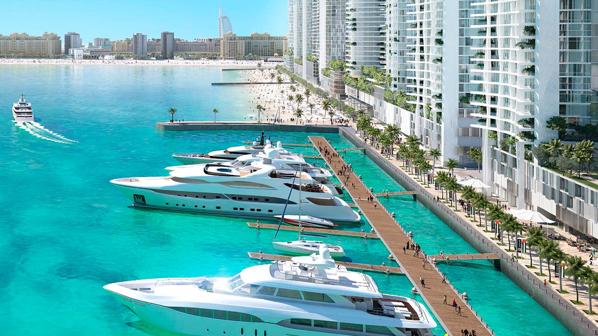 MARINA VISTA от Emaar Properties в Emaar beachfront, Dubai, ОАЭ5