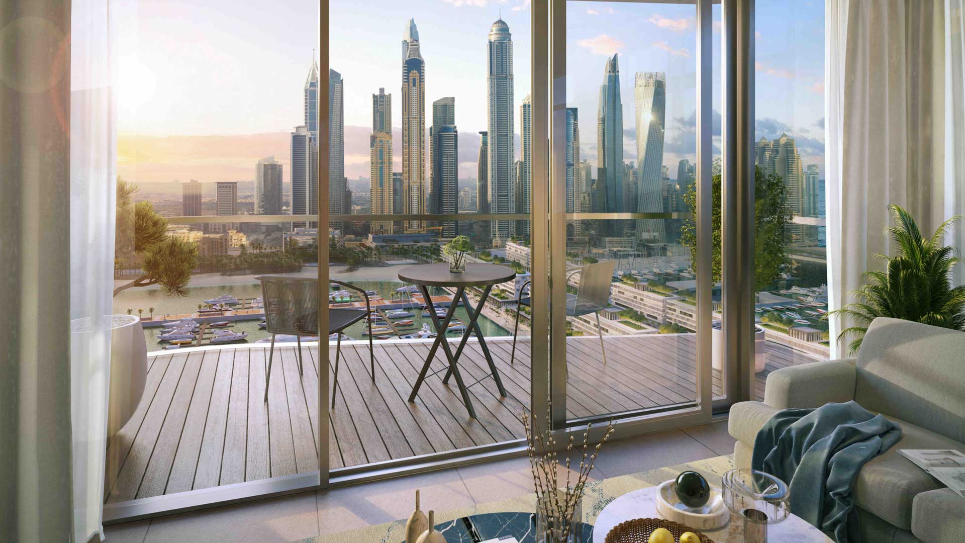 Apartment in Emaar beachfront, Dubai, UAE, 1 bedroom, 68 sq.m. No. 56 - 1