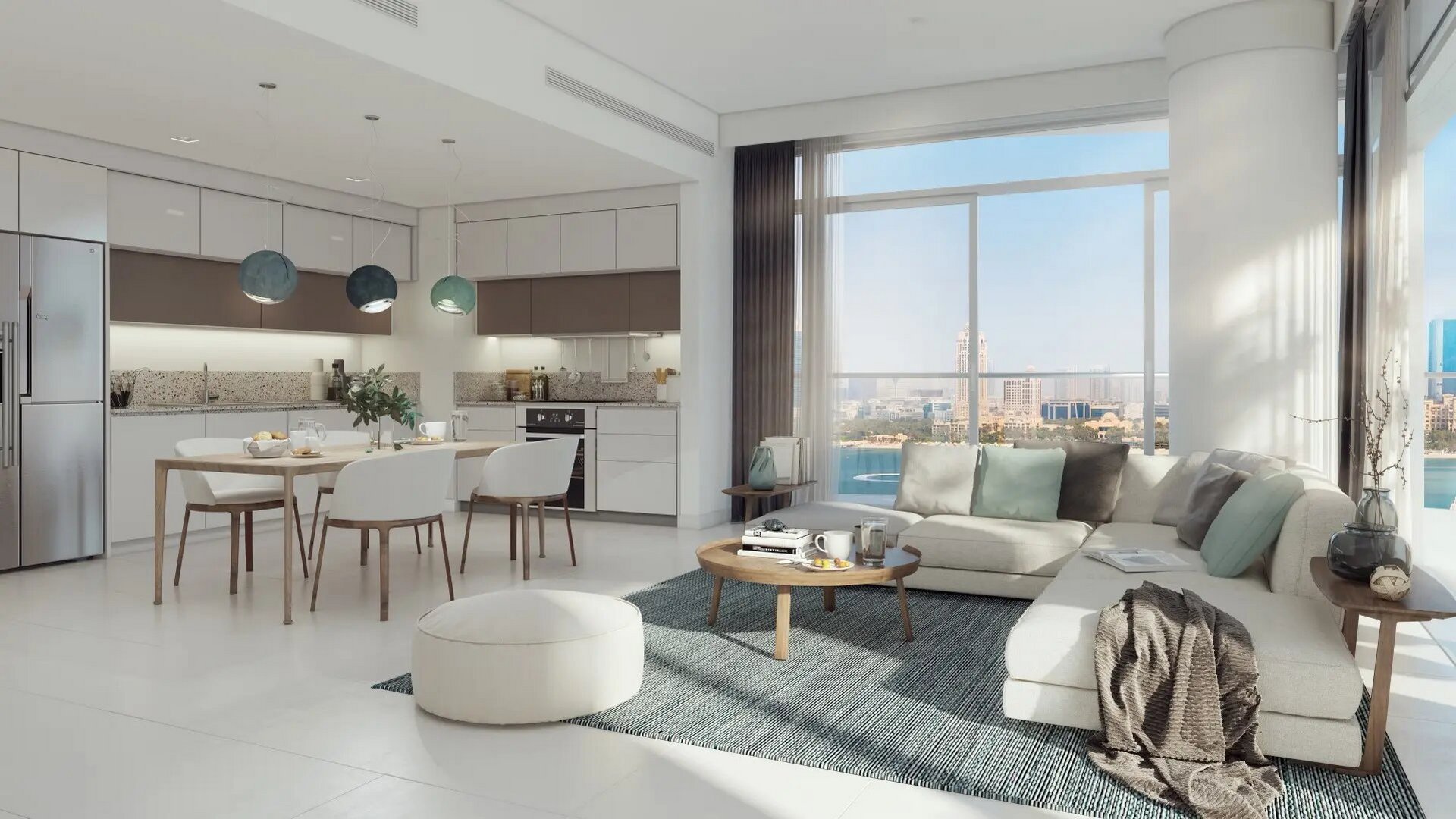 Apartment in Emaar beachfront, Dubai, UAE, 1 bedroom, 69 sq.m. No. 37 - 3