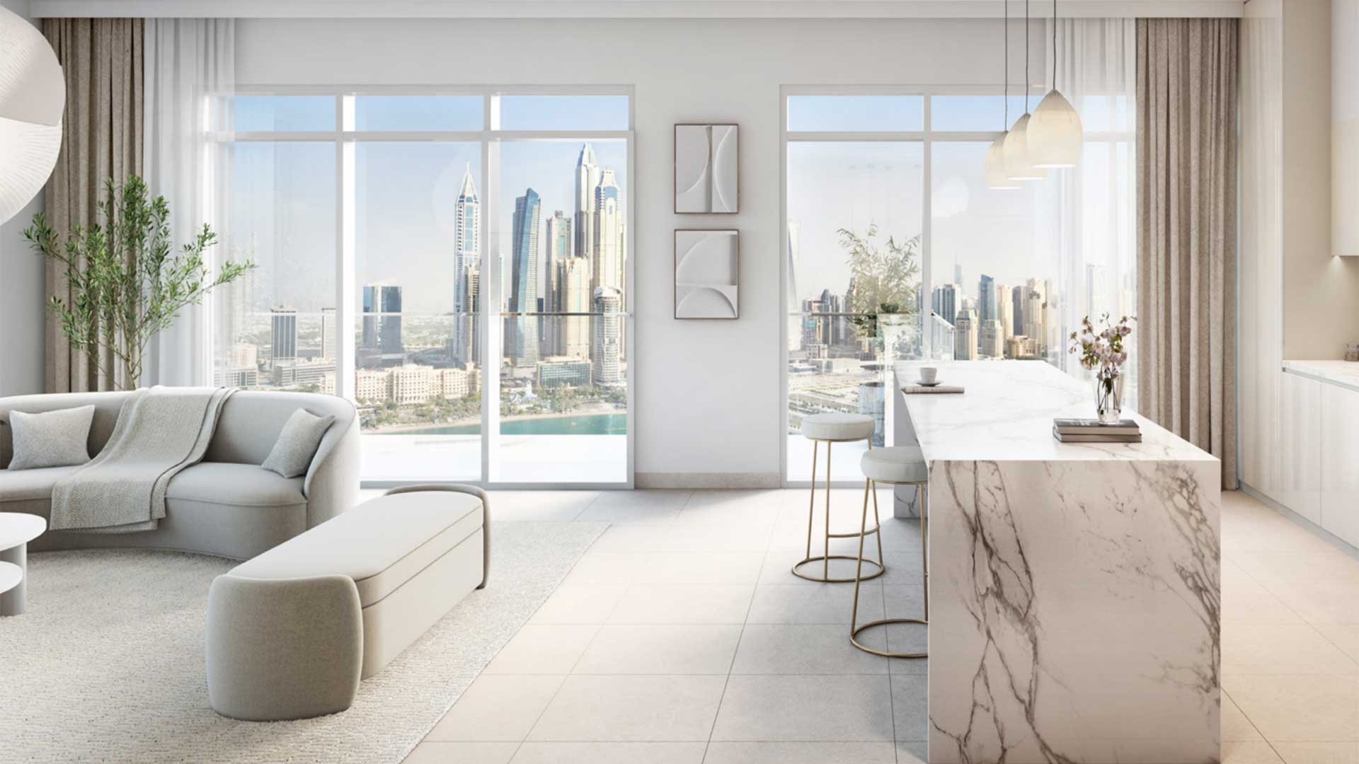 Apartment in Emaar beachfront, Dubai, UAE, 3 bedrooms, 216 sq.m. No. 75 - 5