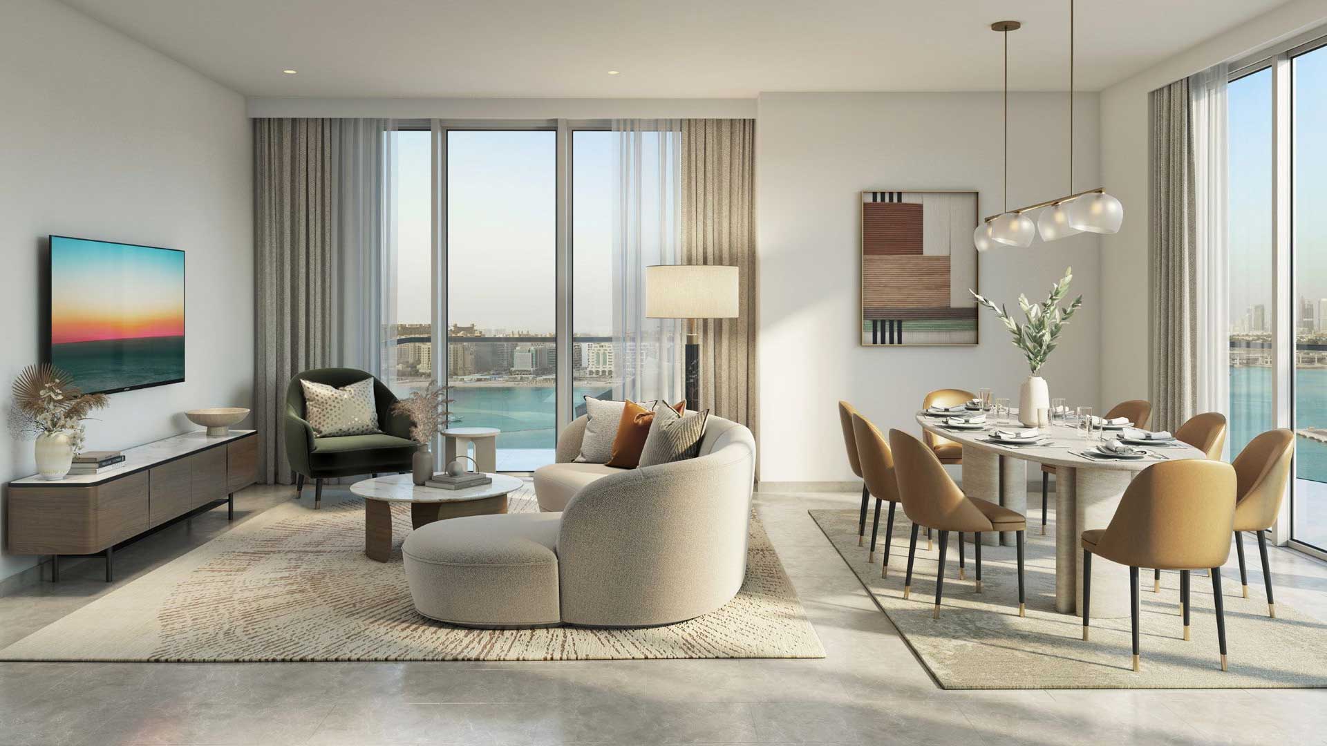 Apartment in Emaar beachfront, Dubai, UAE, 1 bedroom, 73 sq.m. No. 127 - 8