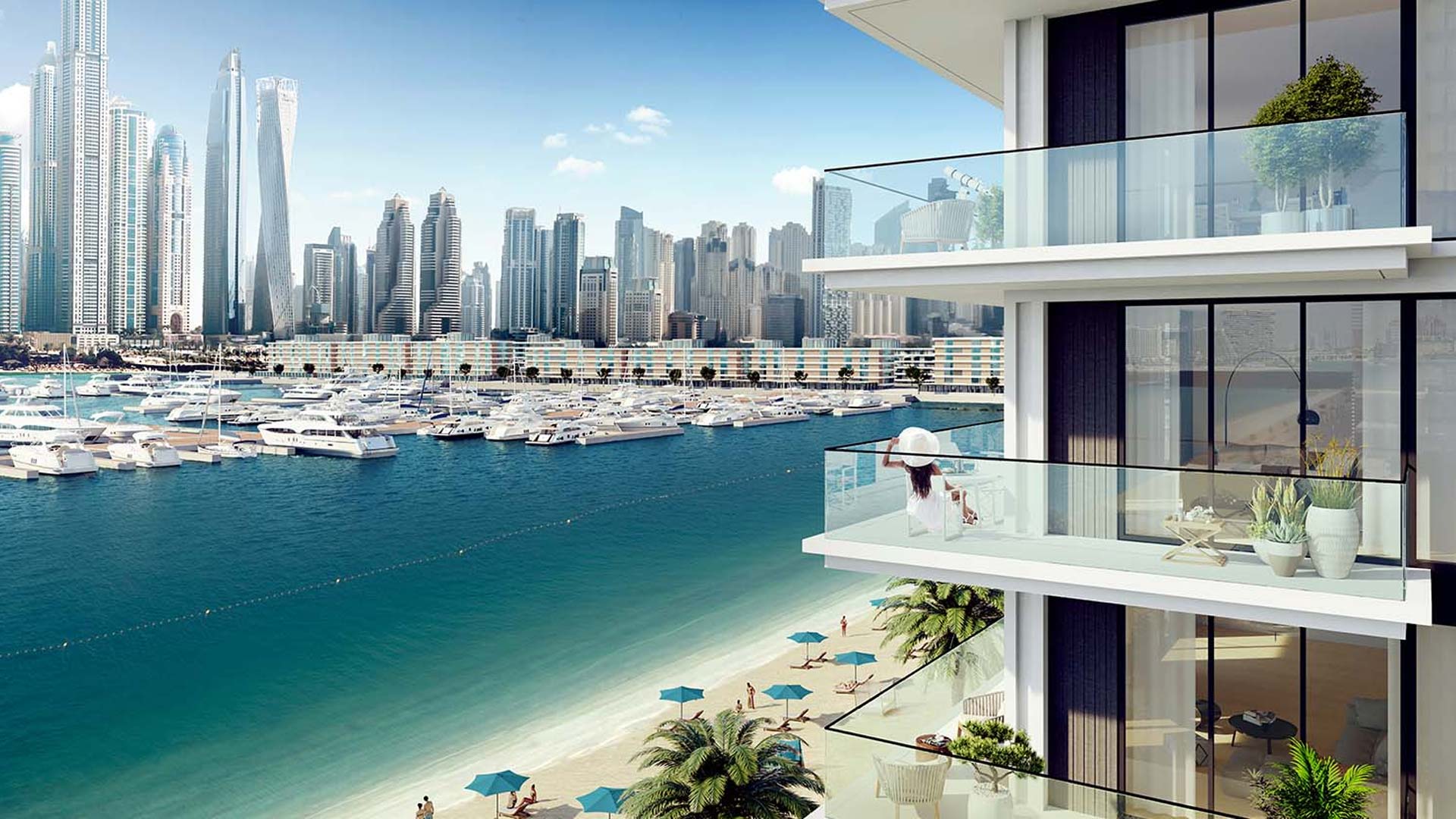 Apartment in Emaar beachfront, Dubai, UAE, 2 bedrooms, 119 sq.m. No. 60 - 4