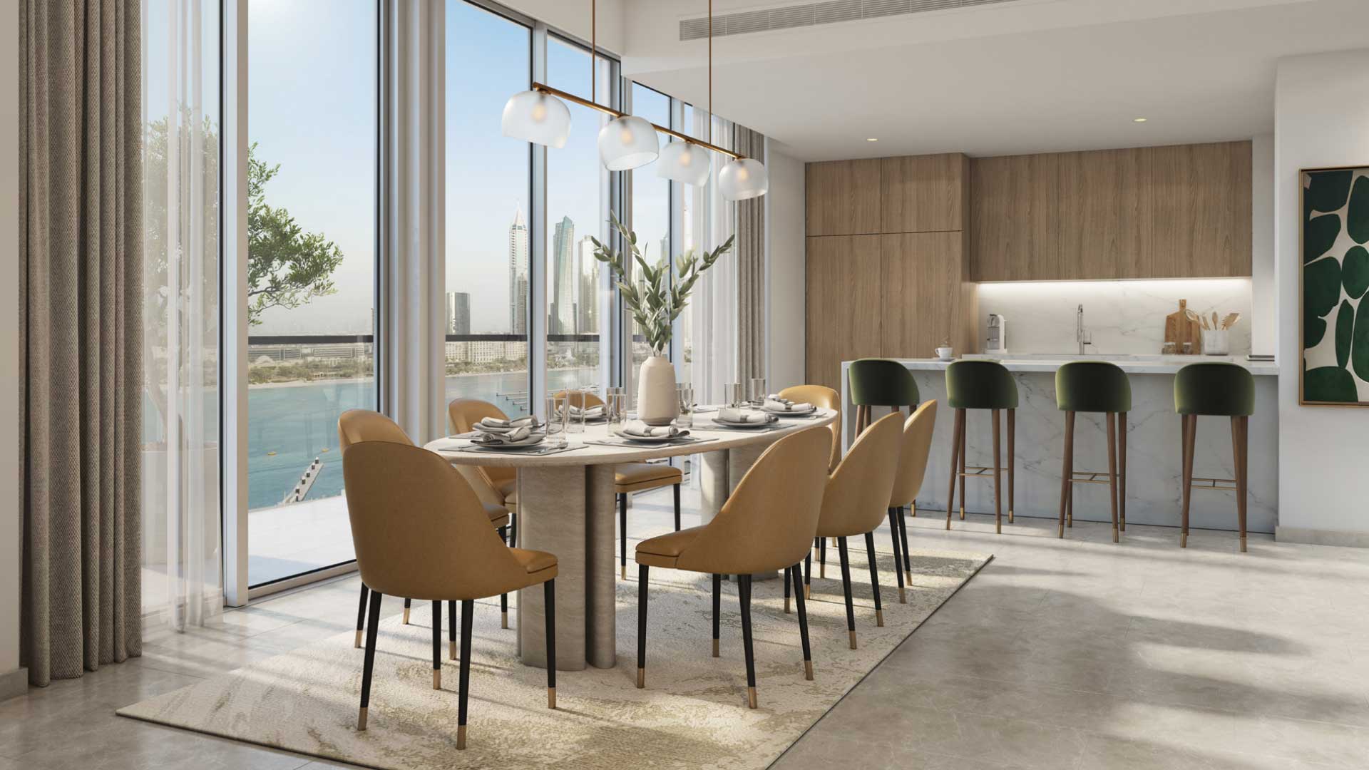 Apartment in Emaar beachfront, Dubai, UAE, 3 bedrooms, 150 sq.m. No. 131 - 8