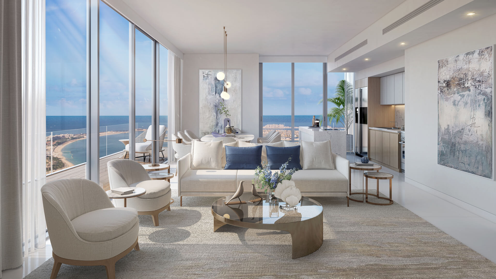 Apartment in Emaar beachfront, Dubai, UAE, 2 bedrooms, 138 sq.m. No. 51 - 6