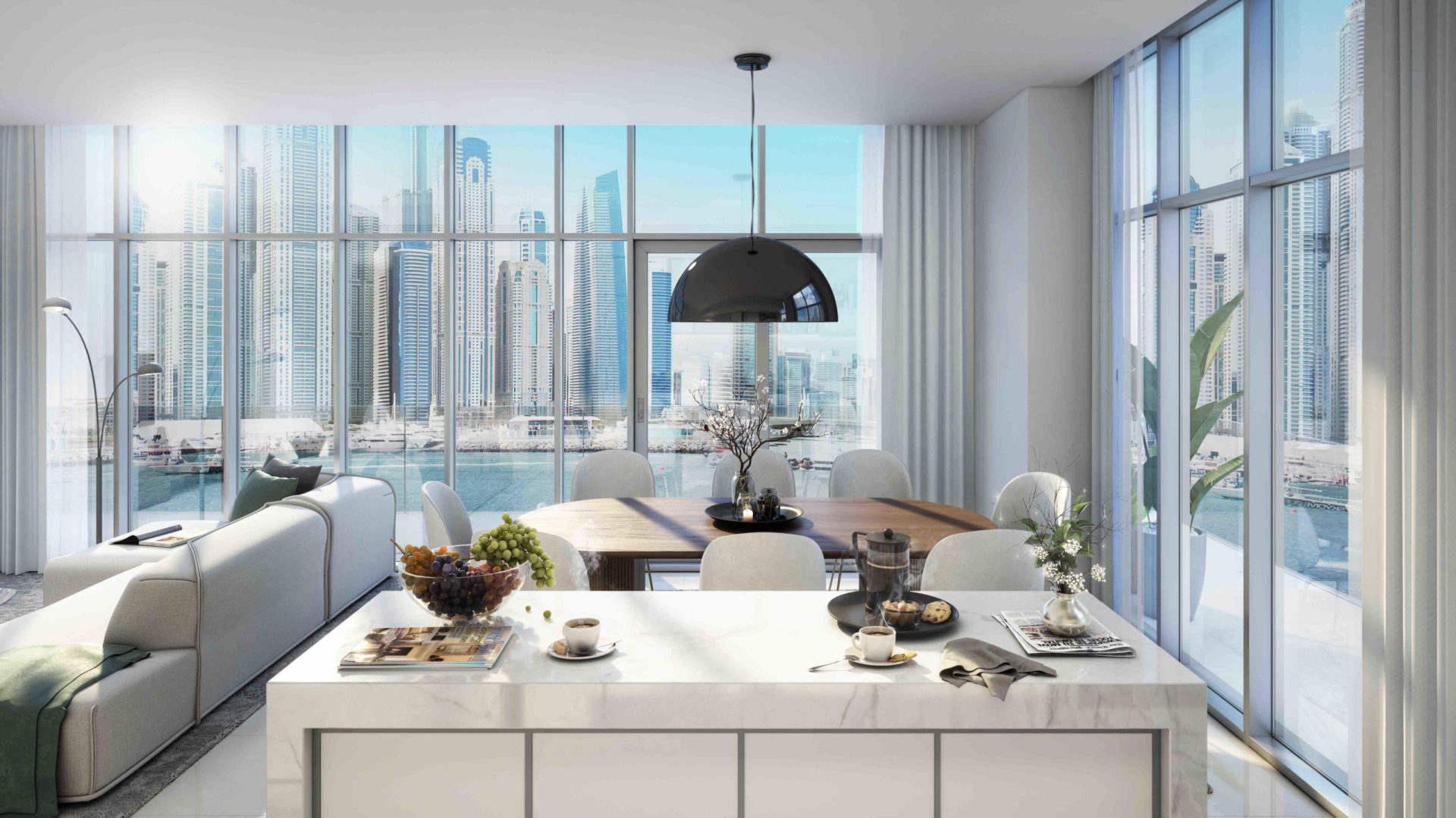 Apartment in Emaar beachfront, Dubai, UAE, 3 bedrooms, 194 sq.m. No. 45 - 1