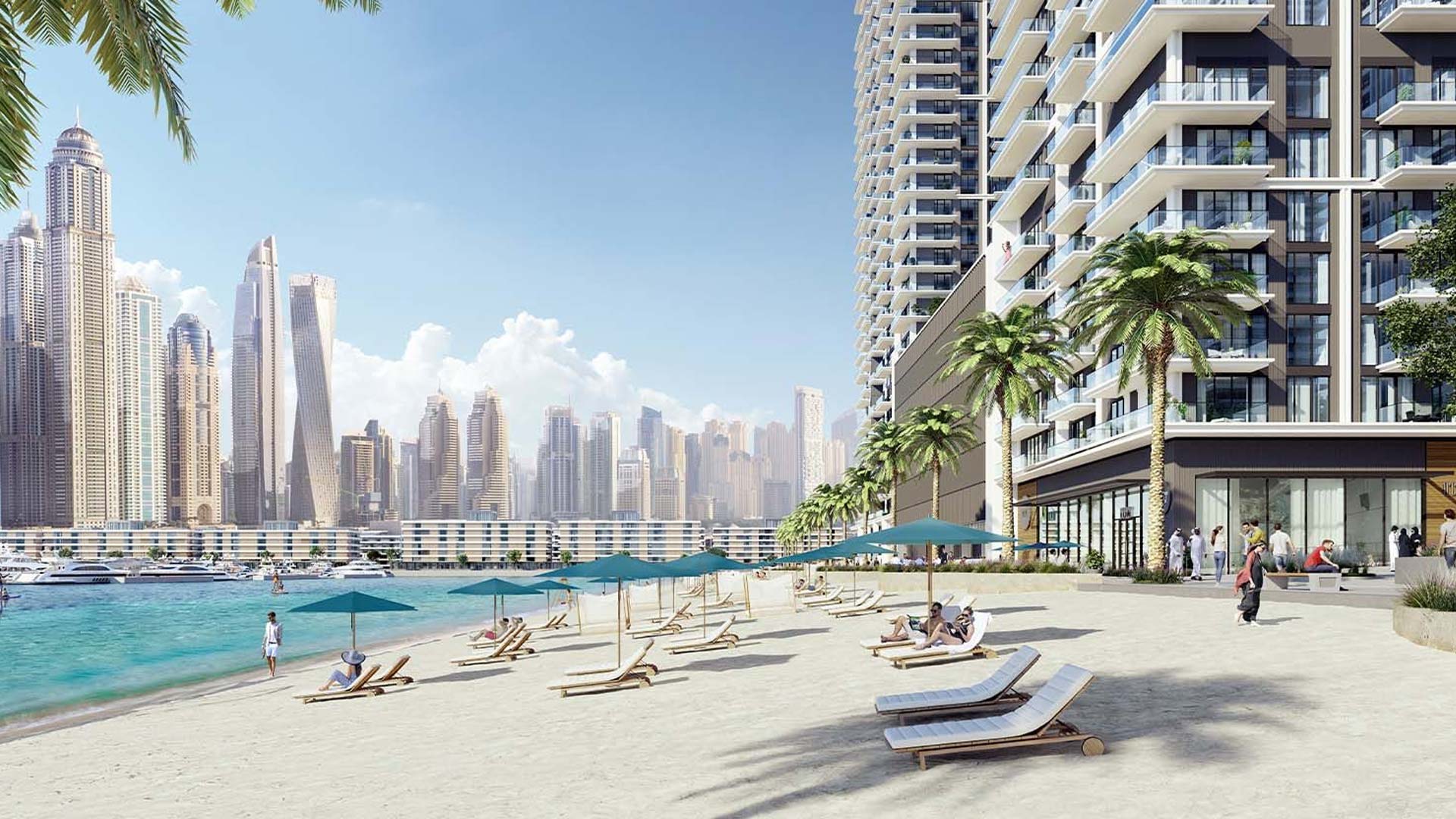Apartment in Emaar beachfront, Dubai, UAE, 1 bedroom, 69 sq.m. No. 76 - 2