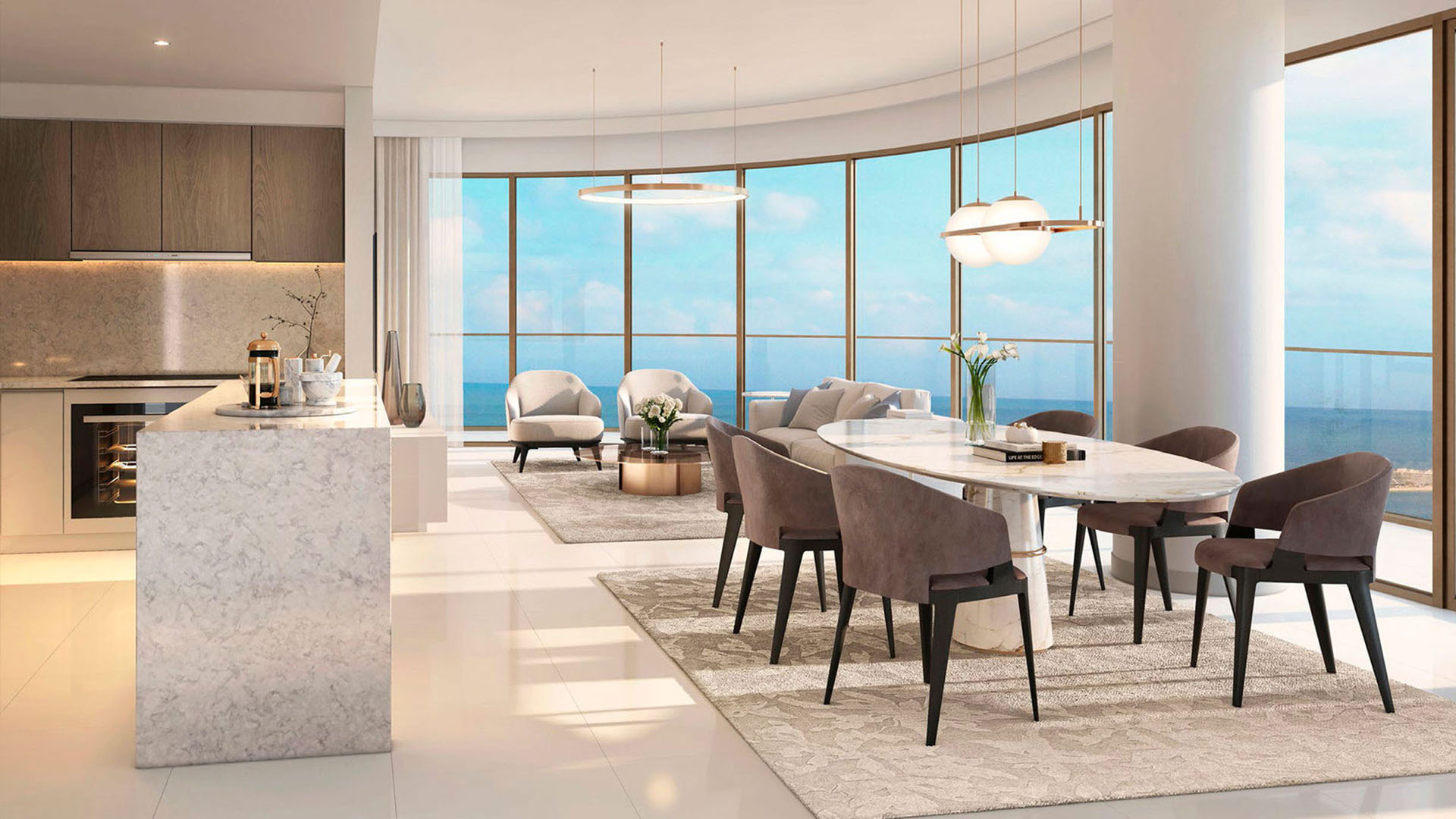 Apartment in Emaar beachfront, Dubai, UAE, 1 bedroom, 71 sq.m. No. 52 - 6